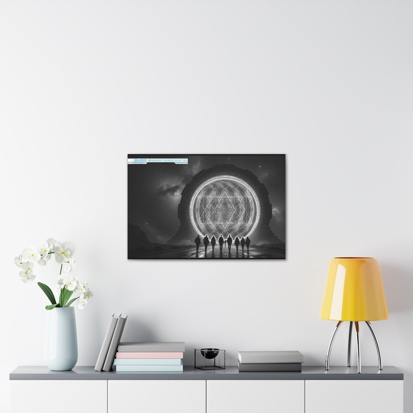 TTB Canvas 02B - Journeyman Gate 07: SAGGITARIUS GATE, EARTH-Λ10-¹²²-H0.8, LOCATION: GRAND GANYON NORTH RIM. - GAMMA BLEED CAPTURE