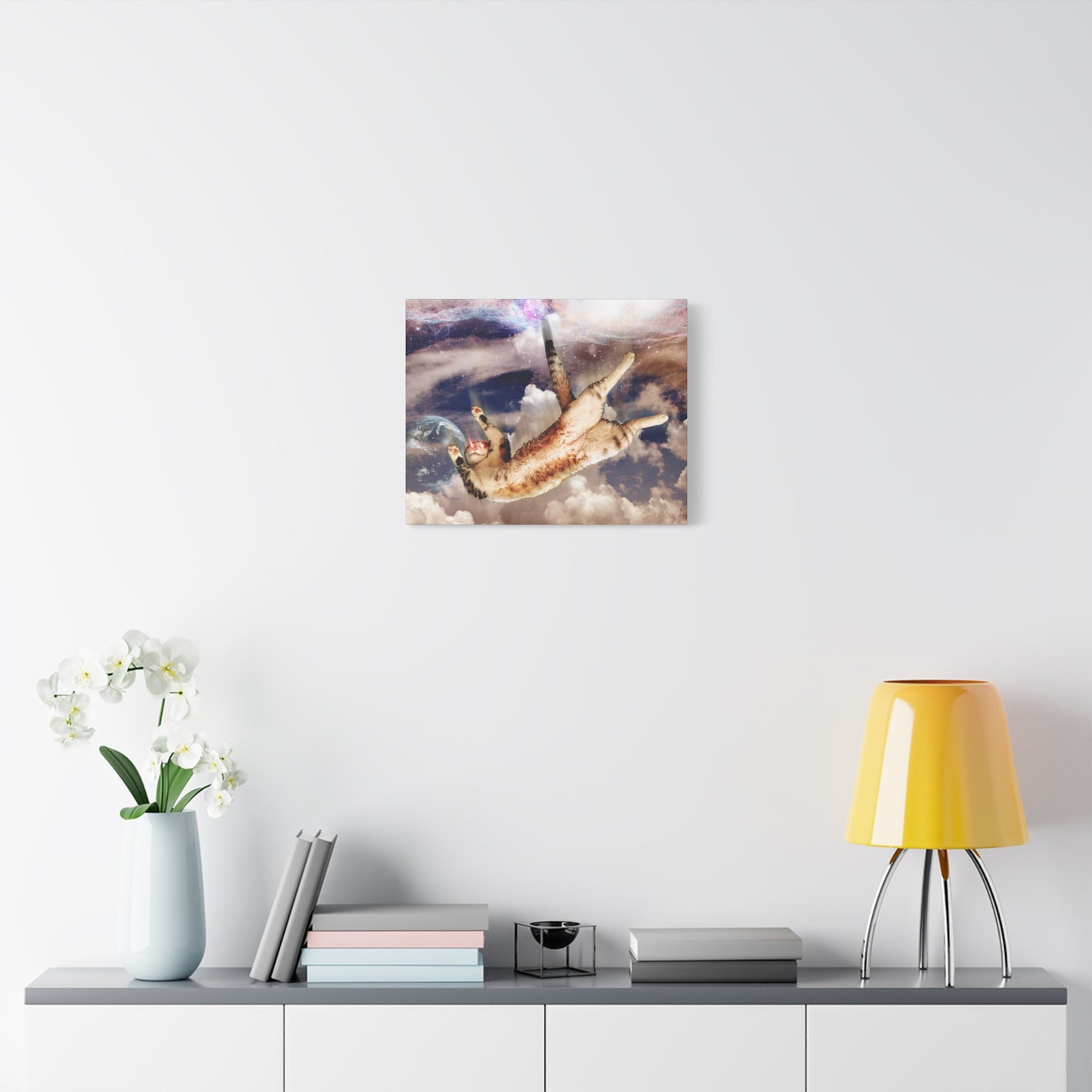 Pro Kings - Atticus Being Ejected From Heaven - 1.25" Matte Canvas, Stretched,