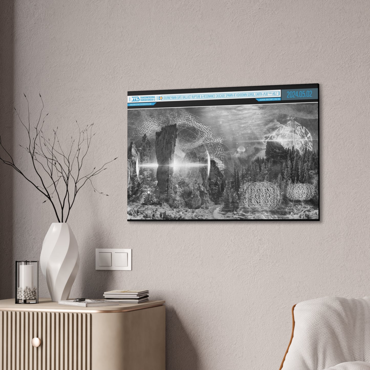 TTB Canvas 03B - Resonance Cascade at Ashdown Gorge, EARTH-Λ10-¹²²-H0.7 - GAMMA BLEED CAPTURE