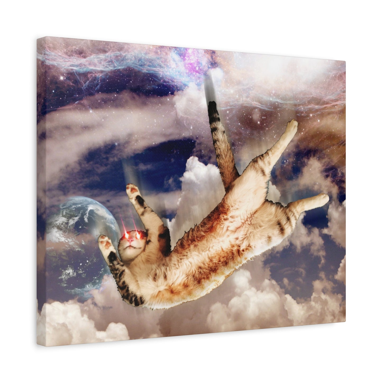 Pro Kings - Atticus Being Ejected From Heaven - 1.25" Matte Canvas, Stretched,