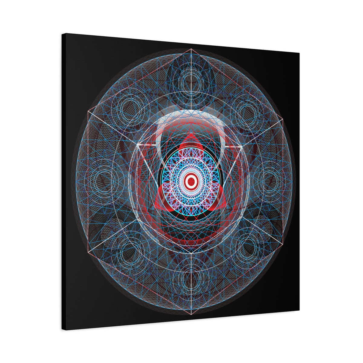The Triune Godhead - Stretched Matte Canvas Art