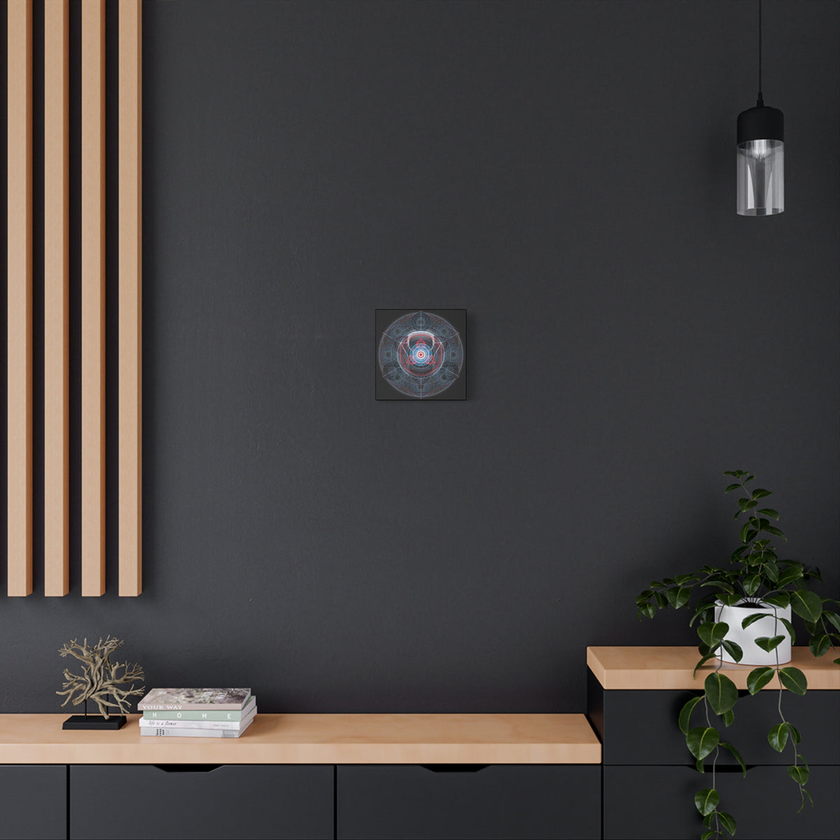 The Triune Godhead - Stretched Matte Canvas Art