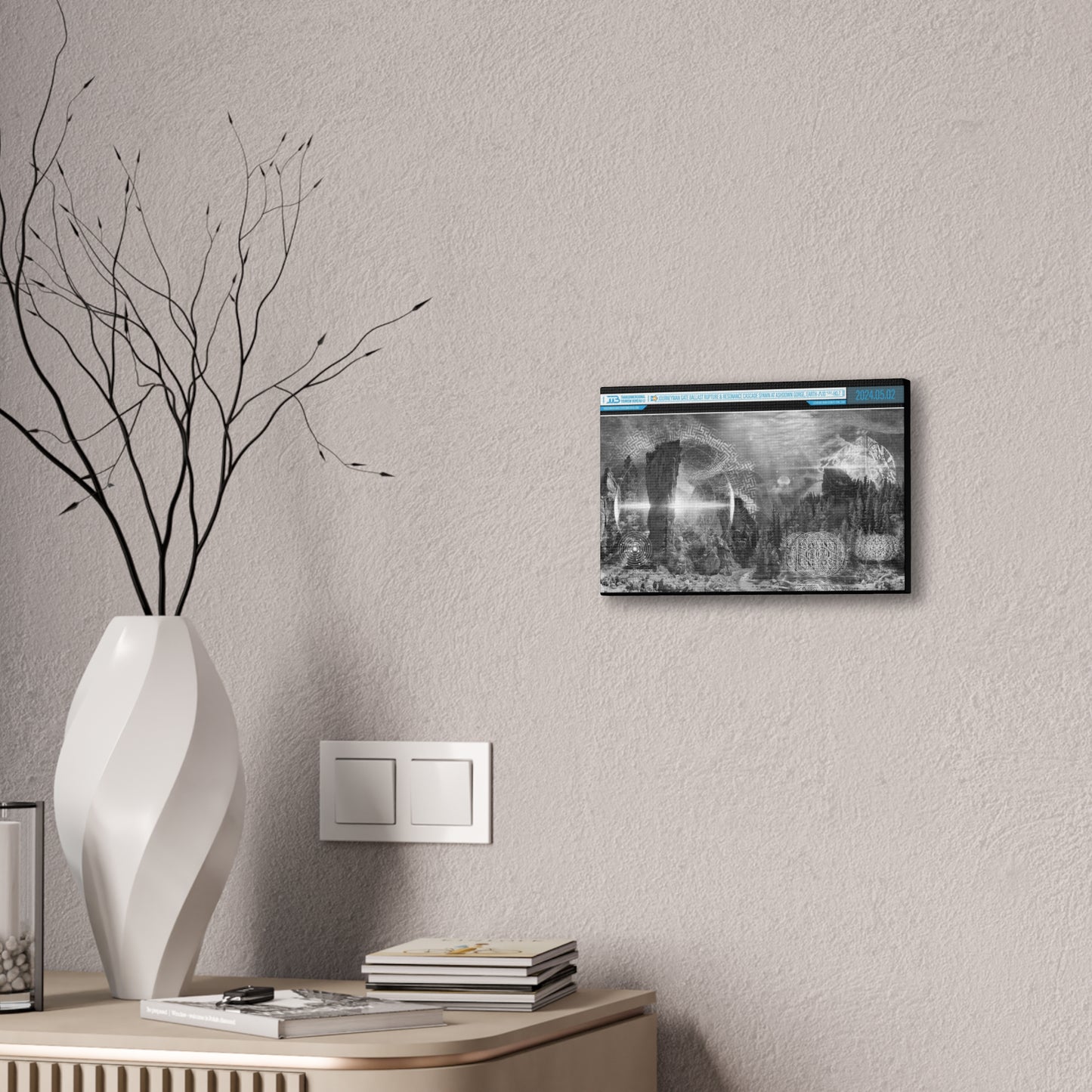 TTB Canvas 03B - Resonance Cascade at Ashdown Gorge, EARTH-Λ10-¹²²-H0.7 - GAMMA BLEED CAPTURE