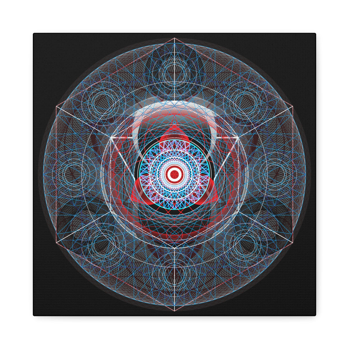 The Triune Godhead - Stretched Matte Canvas Art