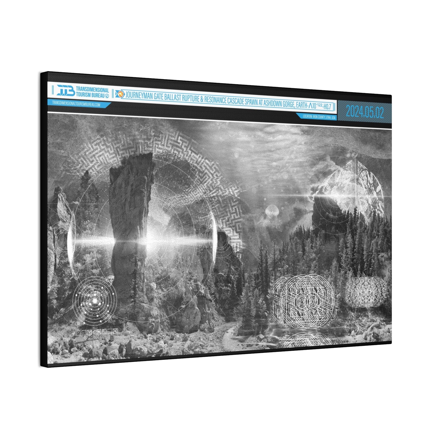 TTB Canvas 03B - Resonance Cascade at Ashdown Gorge, EARTH-Λ10-¹²²-H0.7 - GAMMA BLEED CAPTURE