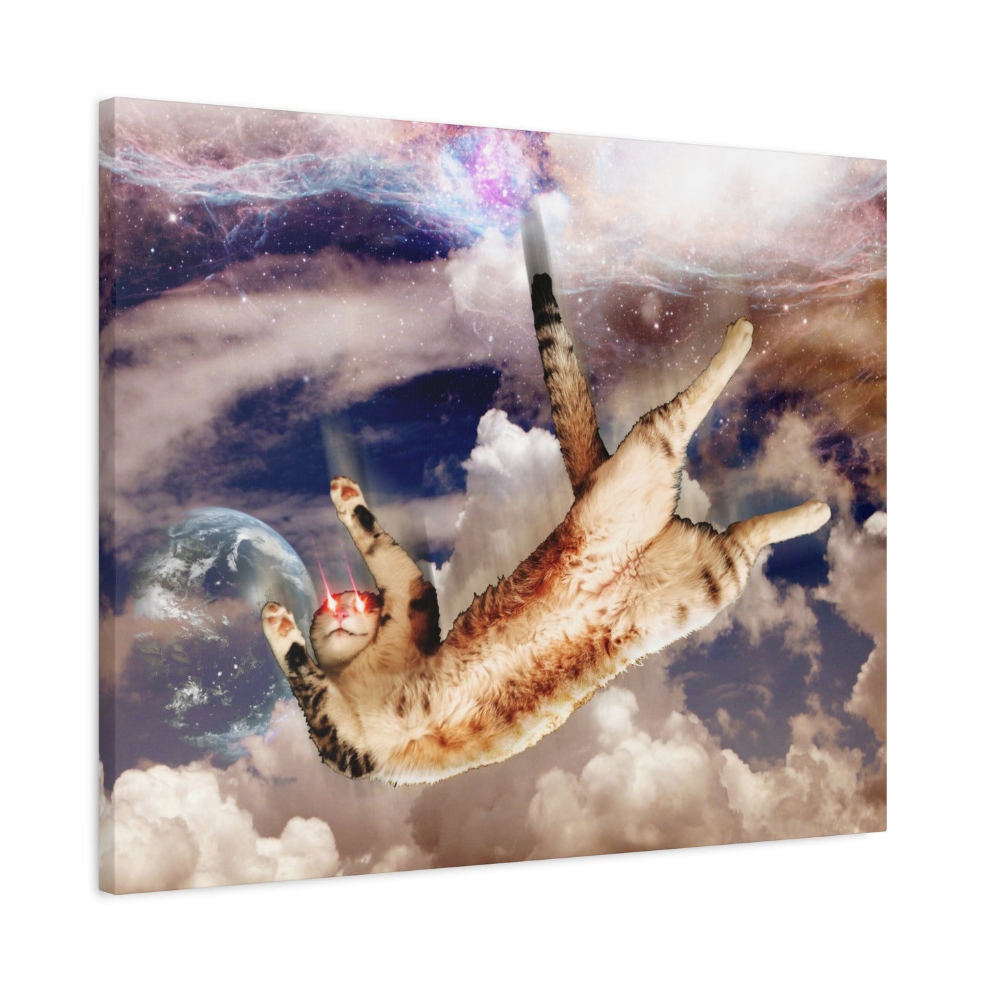 Pro Kings - Atticus Being Ejected From Heaven - 1.25" Matte Canvas, Stretched,