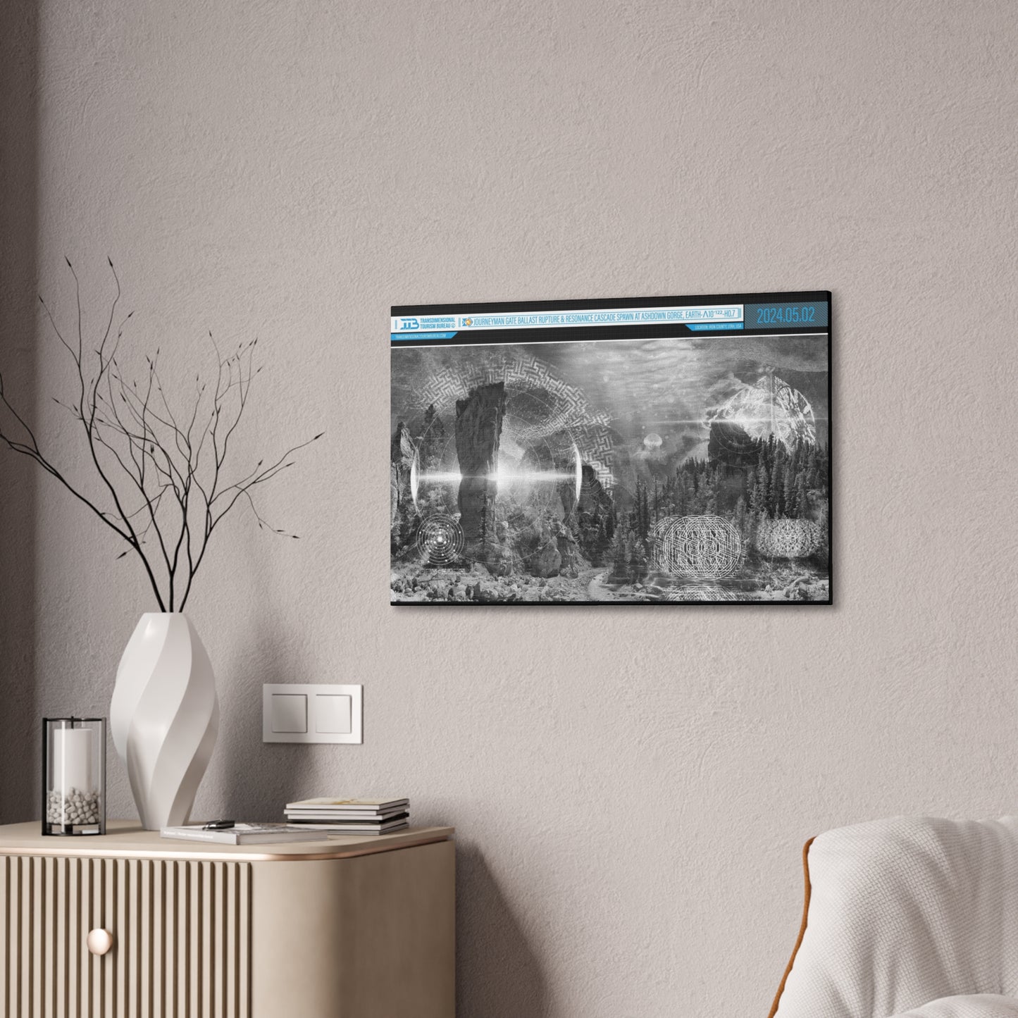 TTB Canvas 03B - Resonance Cascade at Ashdown Gorge, EARTH-Λ10-¹²²-H0.7 - GAMMA BLEED CAPTURE