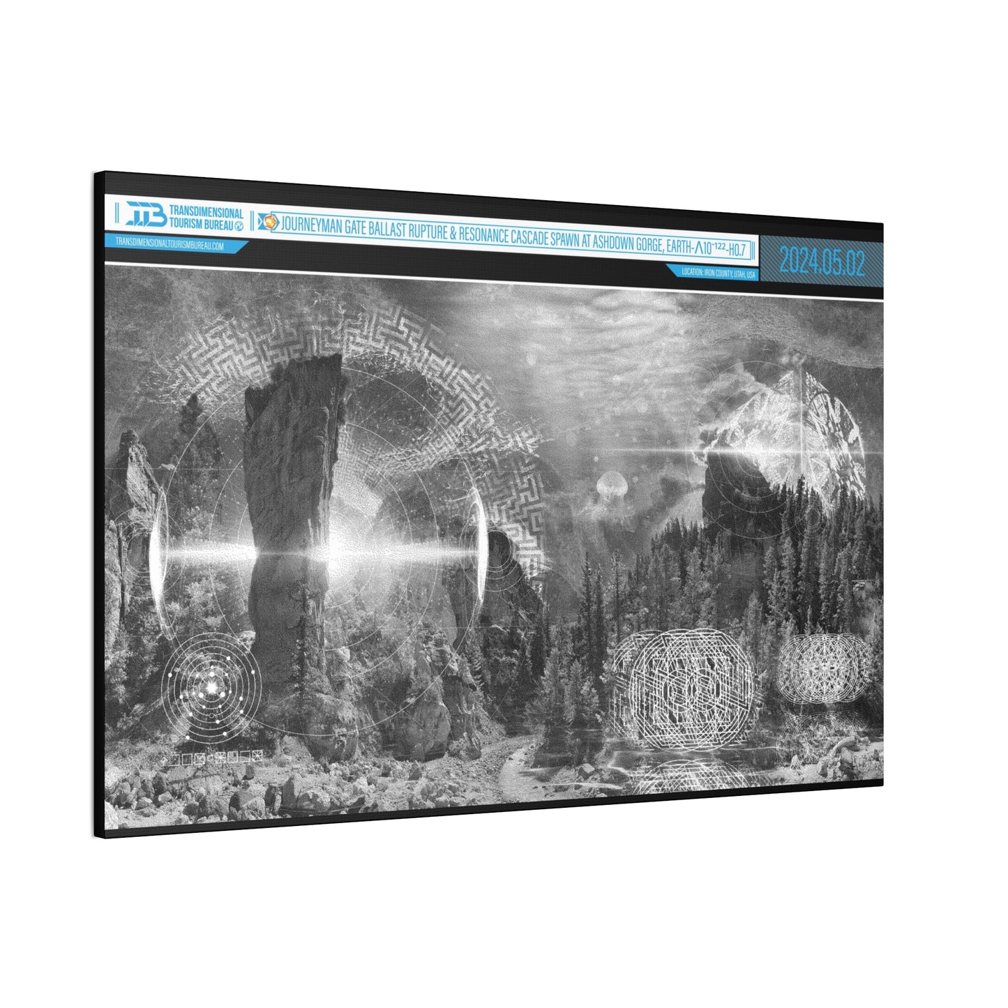 TTB Canvas 03B - Resonance Cascade at Ashdown Gorge, EARTH-Λ10-¹²²-H0.7 - GAMMA BLEED CAPTURE