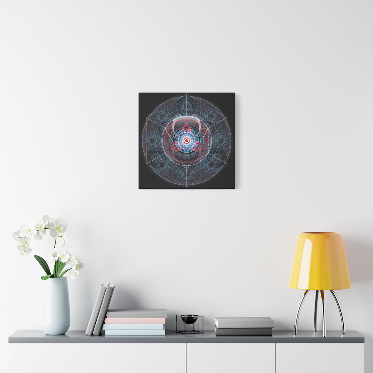 The Triune Godhead - Stretched Matte Canvas Art