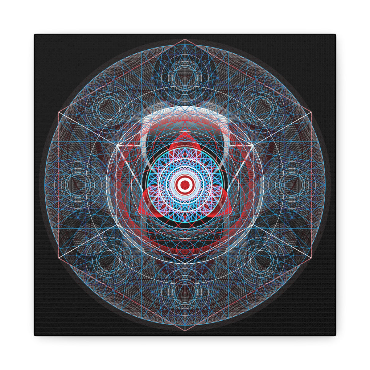 The Triune Godhead - Stretched Matte Canvas Art