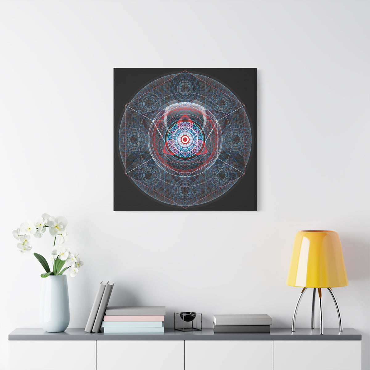 The Triune Godhead - Stretched Matte Canvas Art