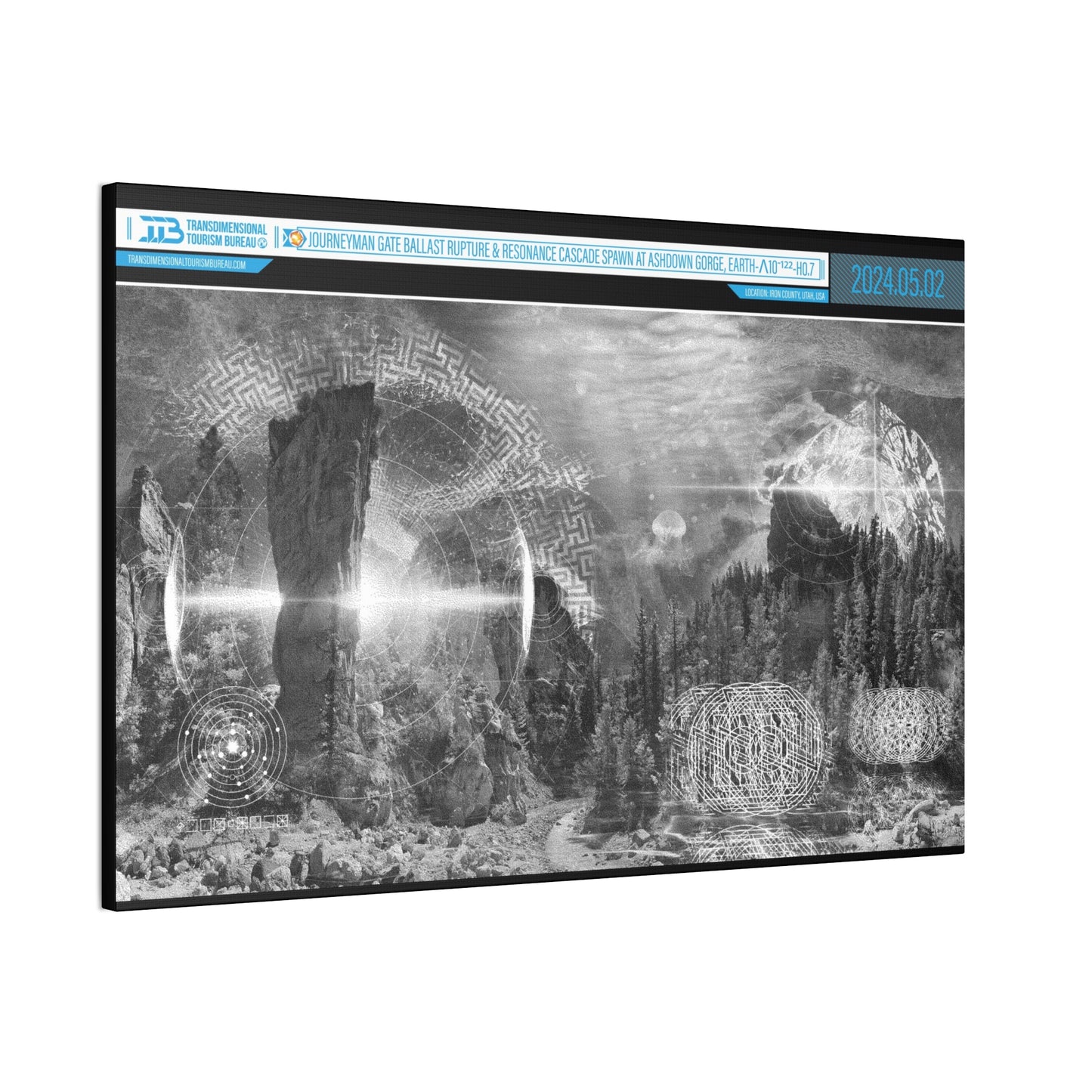 TTB Canvas 03B - Resonance Cascade at Ashdown Gorge, EARTH-Λ10-¹²²-H0.7 - GAMMA BLEED CAPTURE