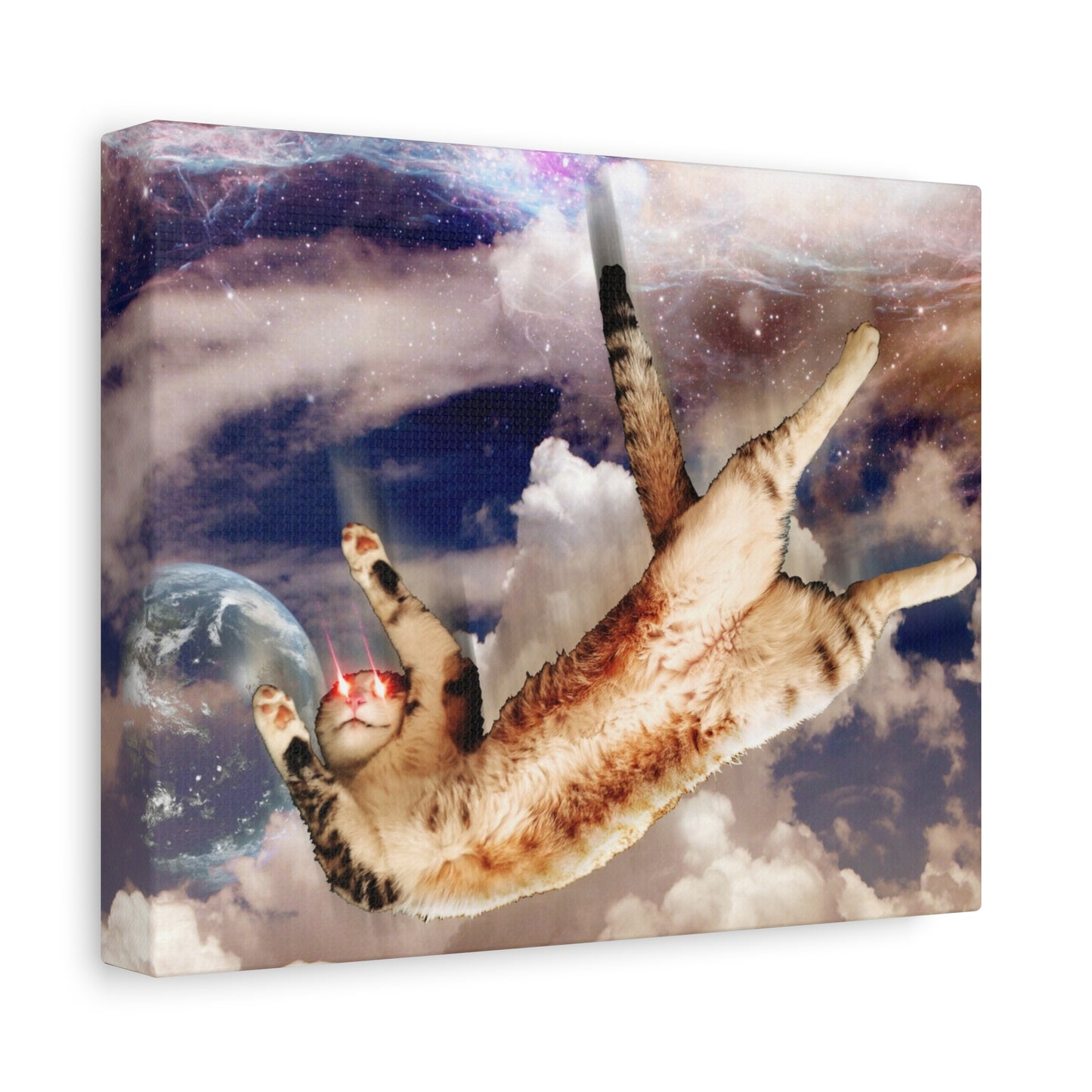 Pro Kings - Atticus Being Ejected From Heaven - 1.25" Matte Canvas, Stretched,