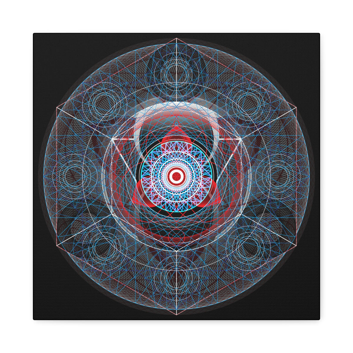 The Triune Godhead - Stretched Matte Canvas Art