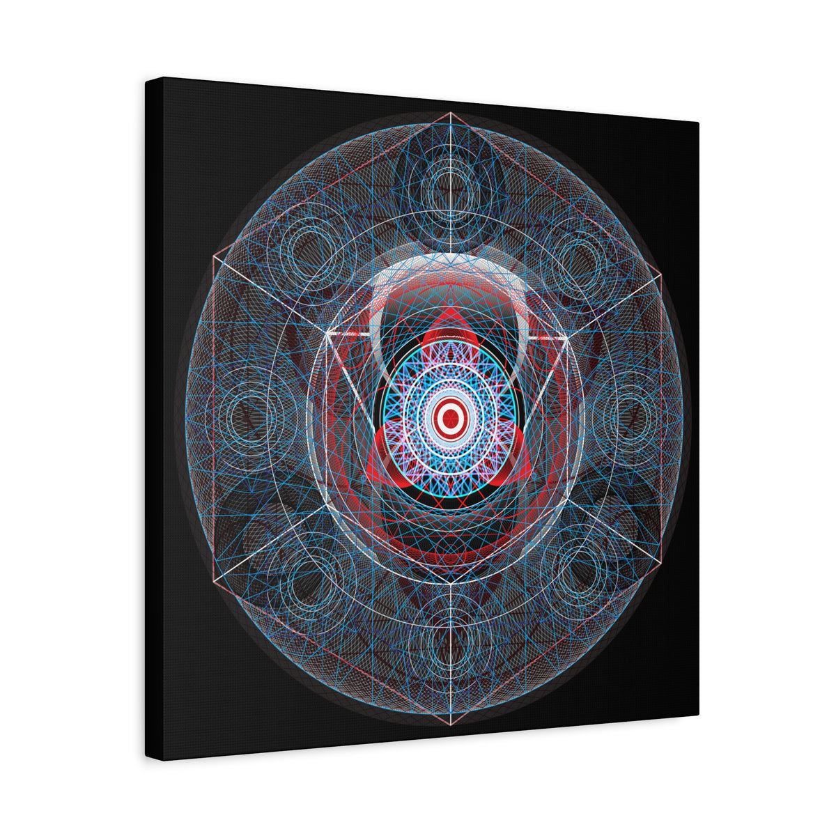 The Triune Godhead - Stretched Matte Canvas Art