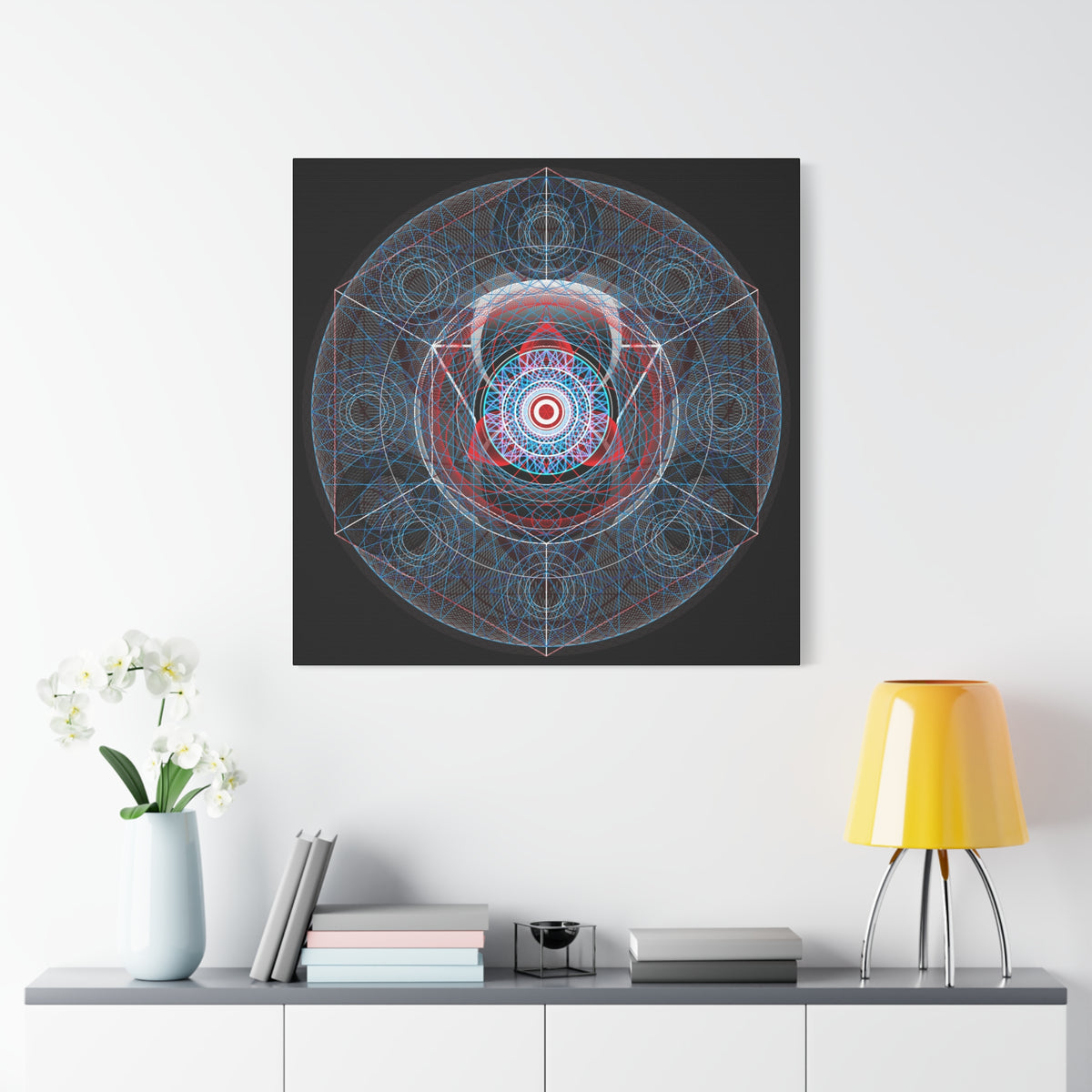 The Triune Godhead - Stretched Matte Canvas Art