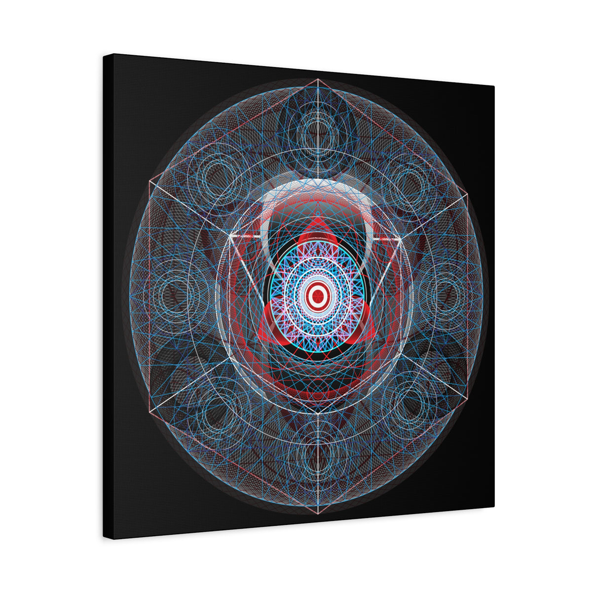 The Triune Godhead - Stretched Matte Canvas Art