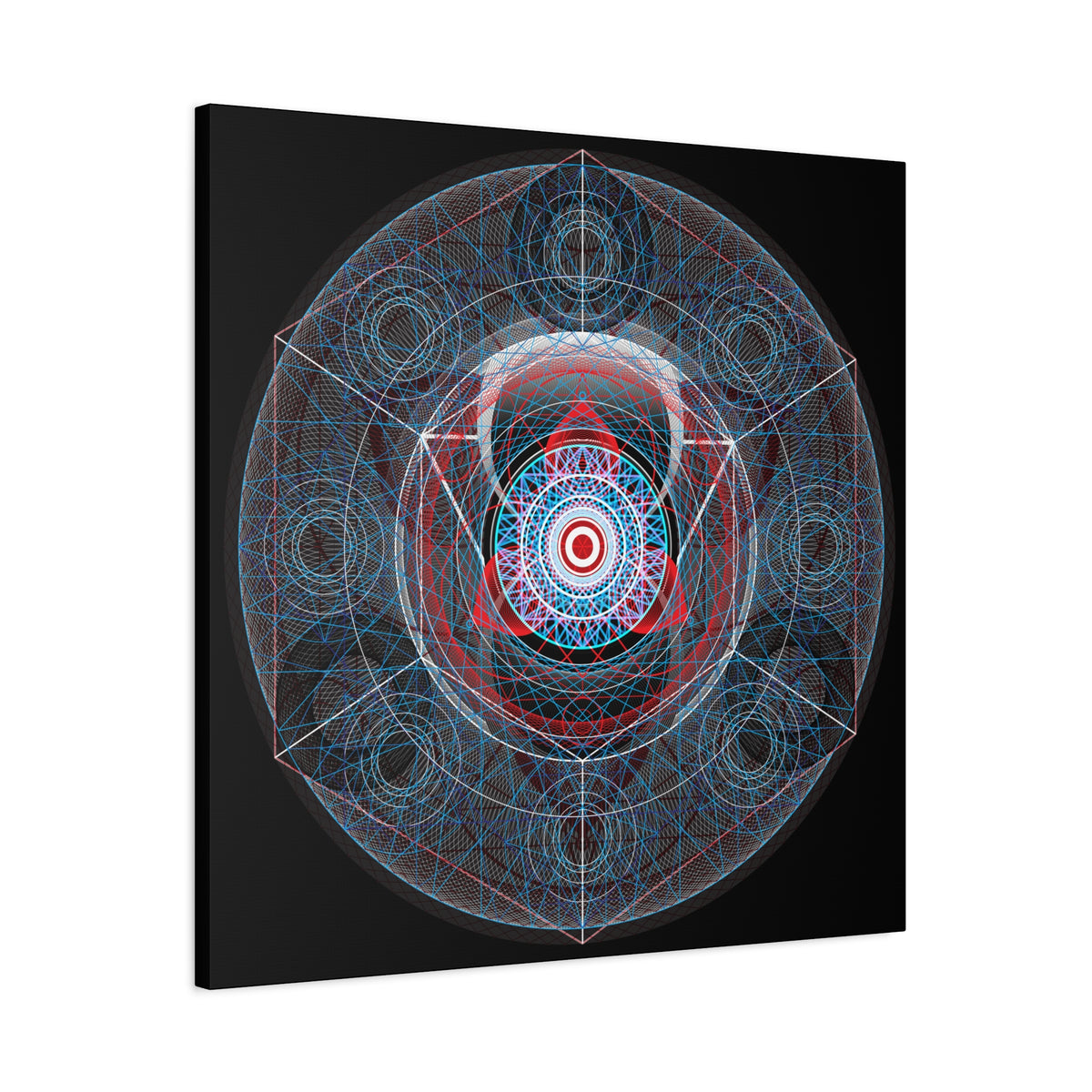 The Triune Godhead - Stretched Matte Canvas Art
