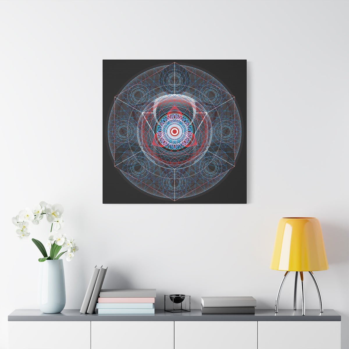 The Triune Godhead - Stretched Matte Canvas Art