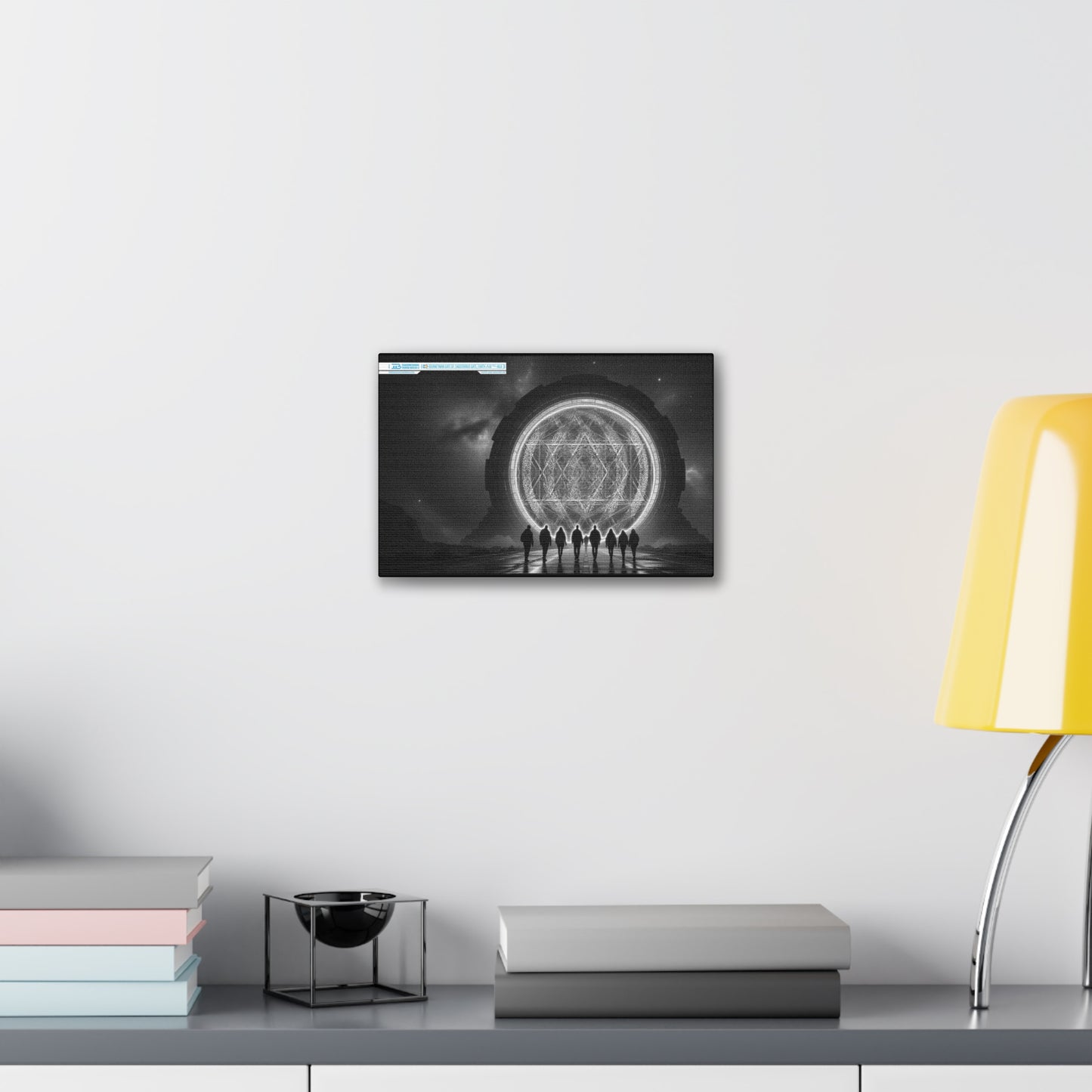 TTB Canvas 02B - Journeyman Gate 07: SAGGITARIUS GATE, EARTH-Λ10-¹²²-H0.8, LOCATION: GRAND GANYON NORTH RIM. - GAMMA BLEED CAPTURE