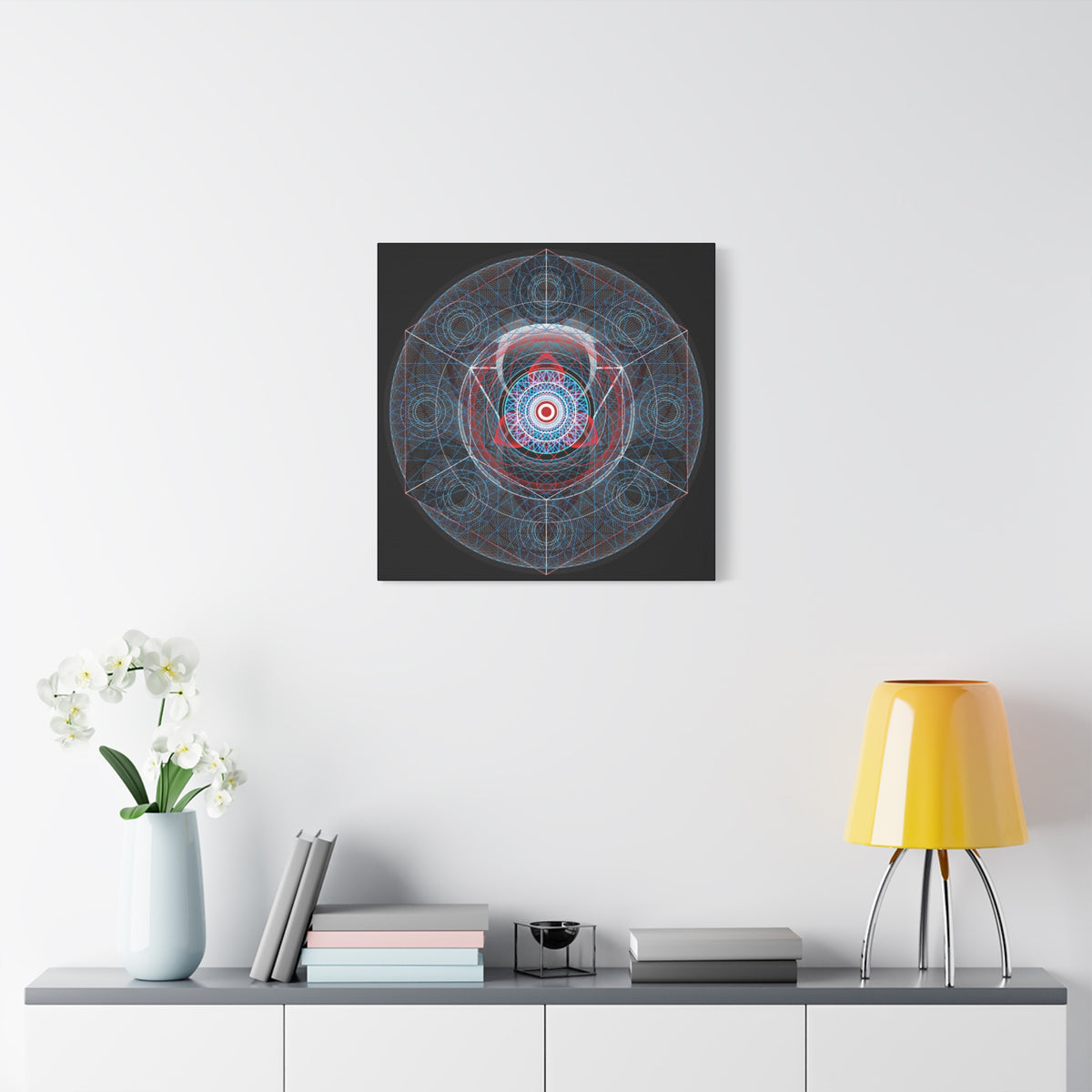 The Triune Godhead - Stretched Matte Canvas Art