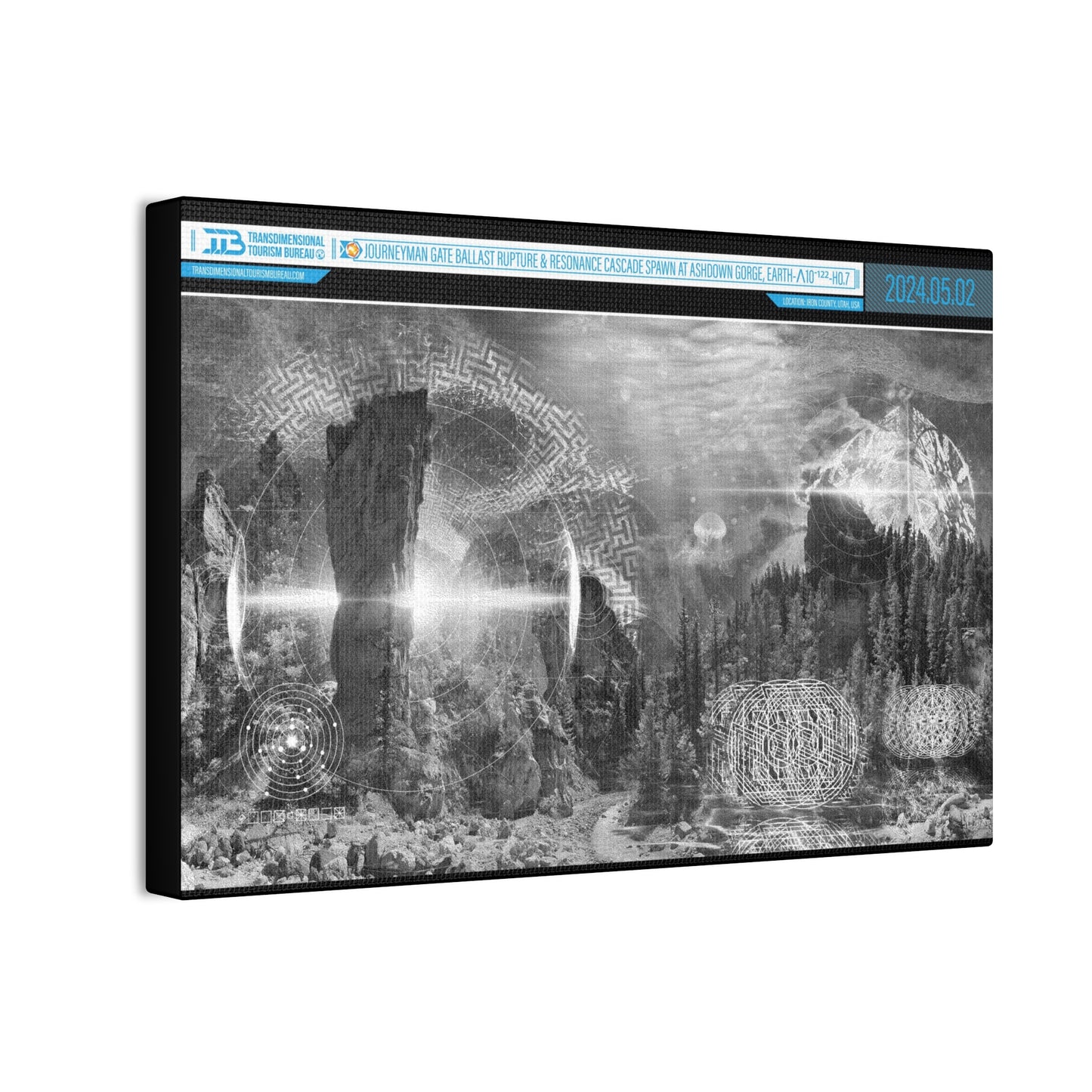 TTB Canvas 03B - Resonance Cascade at Ashdown Gorge, EARTH-Λ10-¹²²-H0.7 - GAMMA BLEED CAPTURE